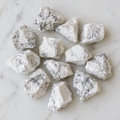 Howlite Rough Rocks (Strength and Stress Relief)