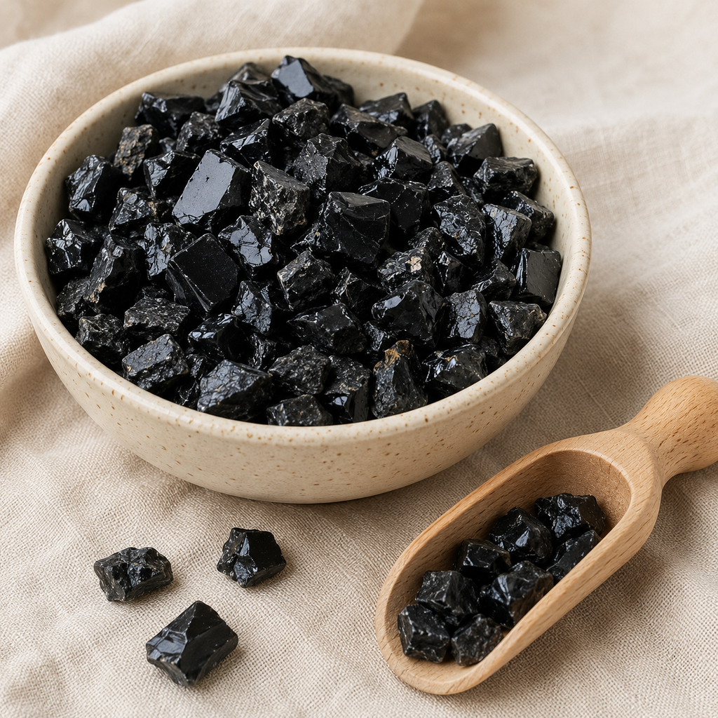 Black Obsidian Rough Rocks (Detoxification and Encouraging Personal Growth)