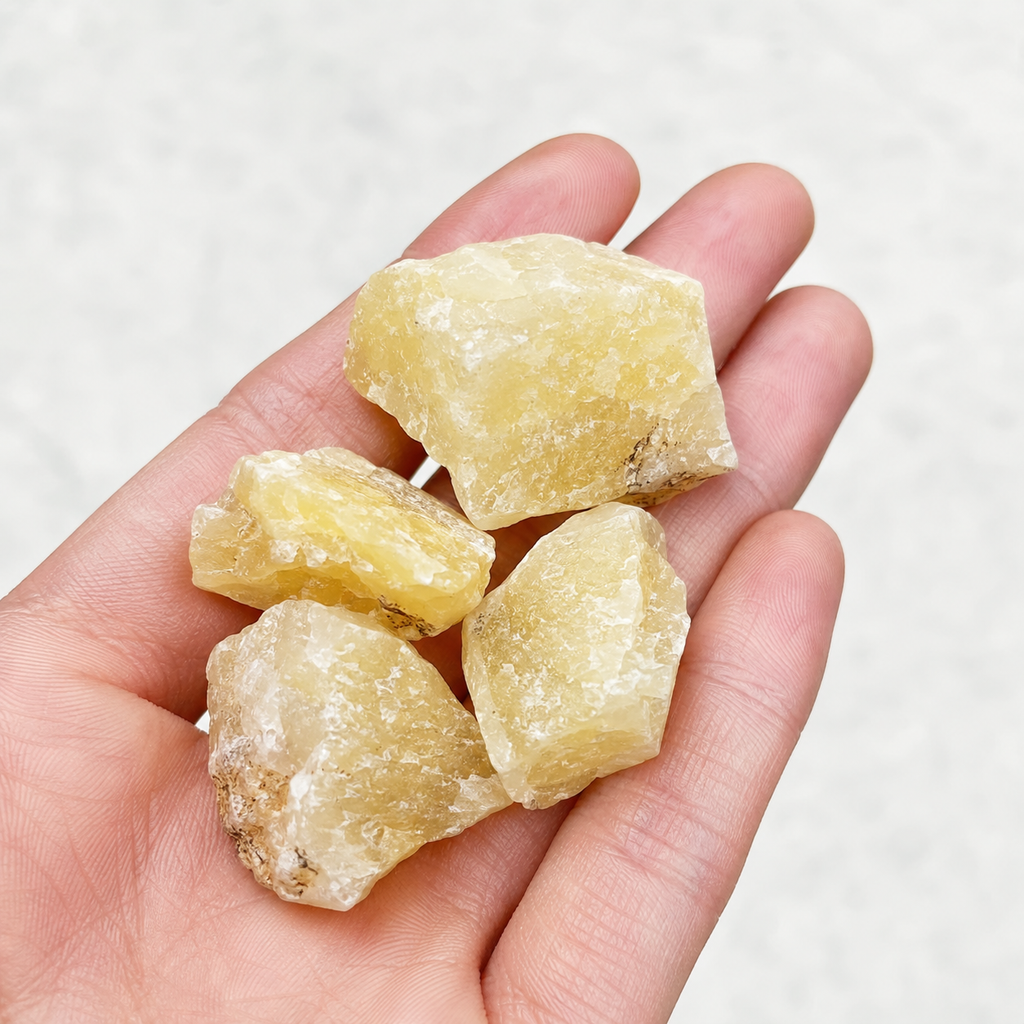 Yellow Aventurine Rough Rocks (Power and Weight Control)