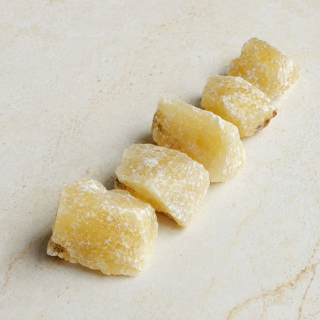 Yellow Aventurine Rough Rocks (Power and Weight Control)