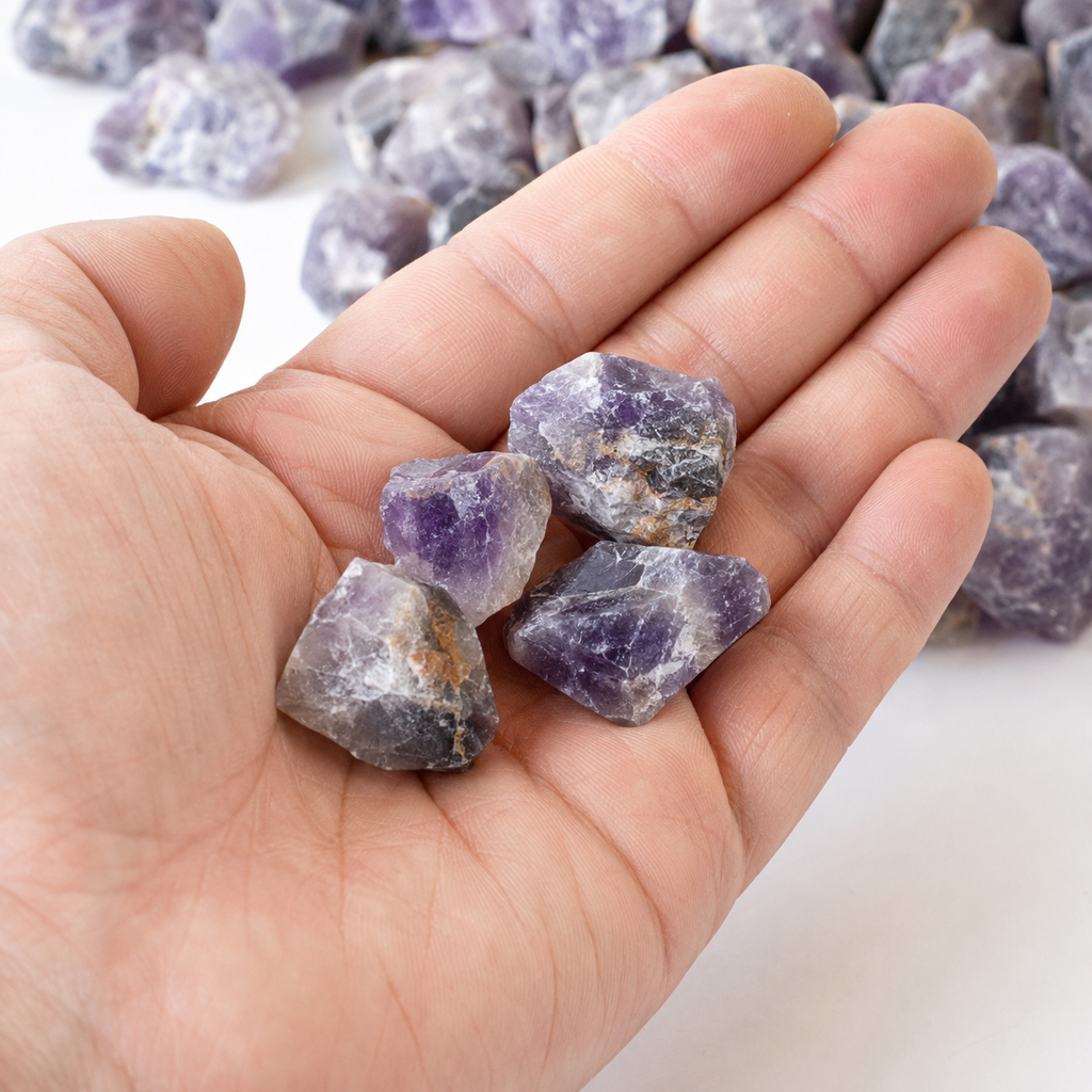 Raw Amethyst Rough Rocks (Serenity and Calm)