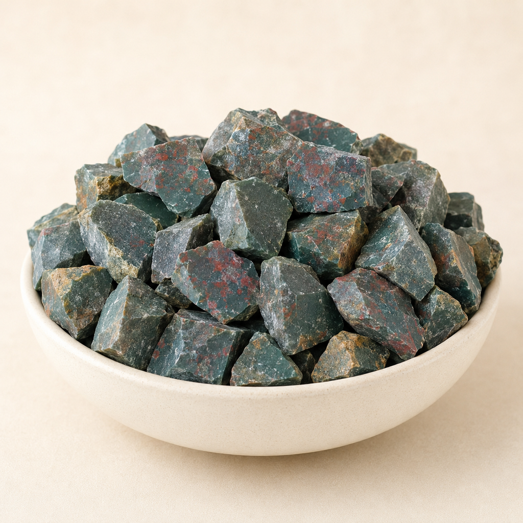 Bloodstone Rough Rocks (Grounding and Protecting)