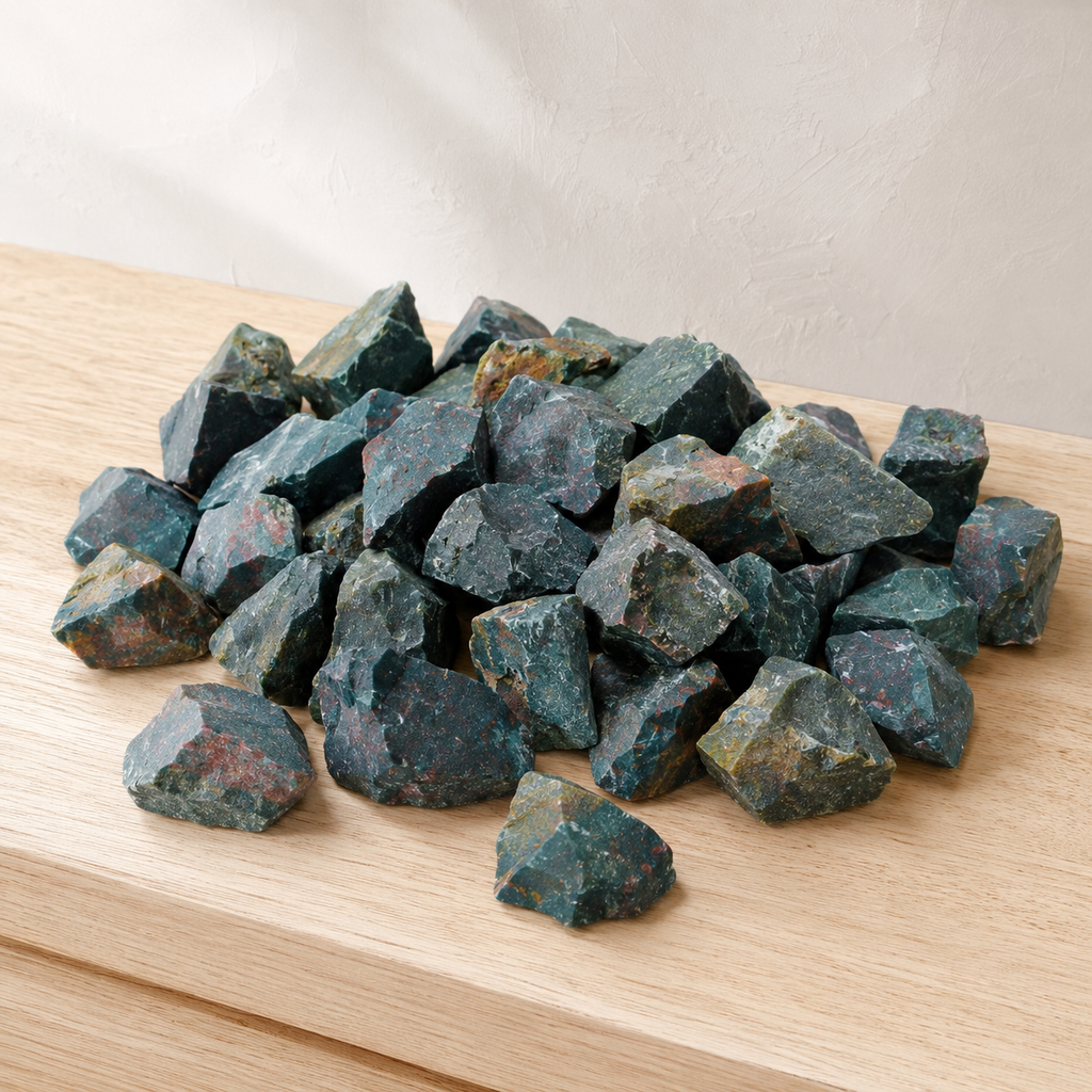 Bloodstone Rough Rocks (Grounding and Protecting)