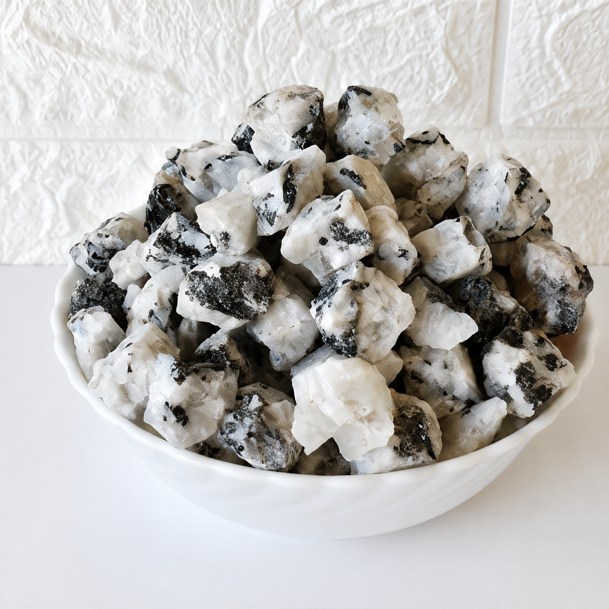 Rainbow Moonstone Rough Rocks (Compassion and Inner Confidence)