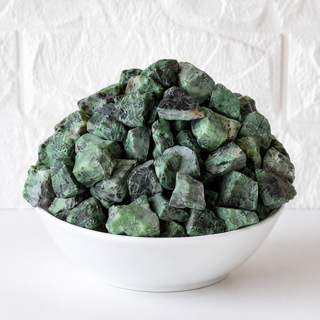 Ruby Zosite Rough Rocks (Psychic Abilities and Channeling )