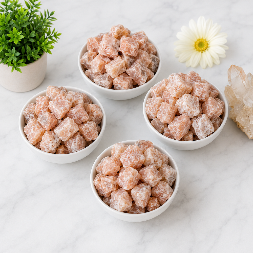 Moonstone Rough Rocks (Self-Healing and Inner Peace)