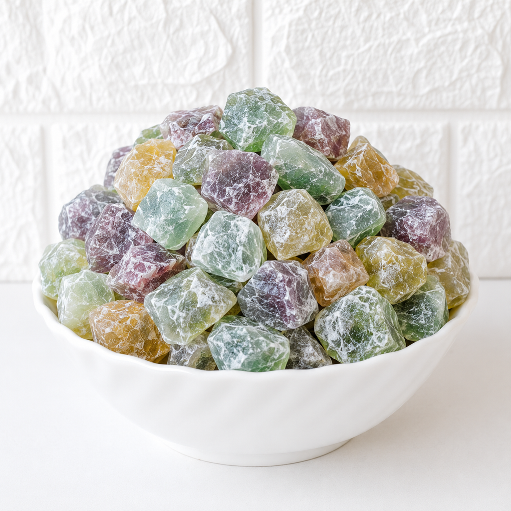 Multi Fluorite Rough Rocks (Grounding and Clarity)