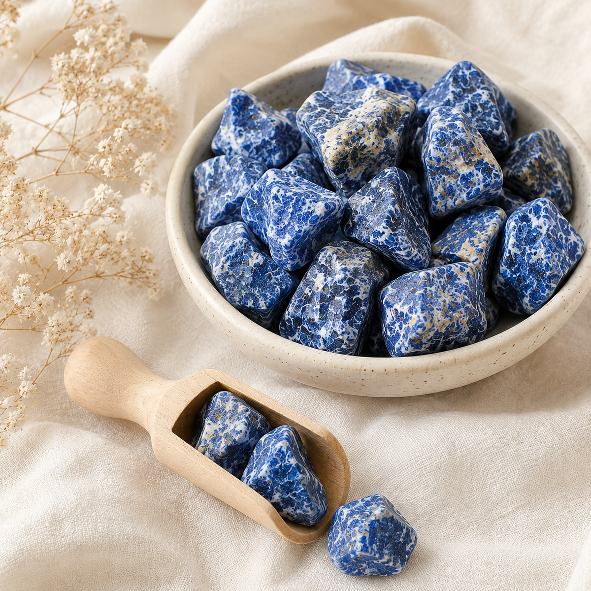 Sodalite Rough Rocks (Alignment With The Higher Self and Meditation)