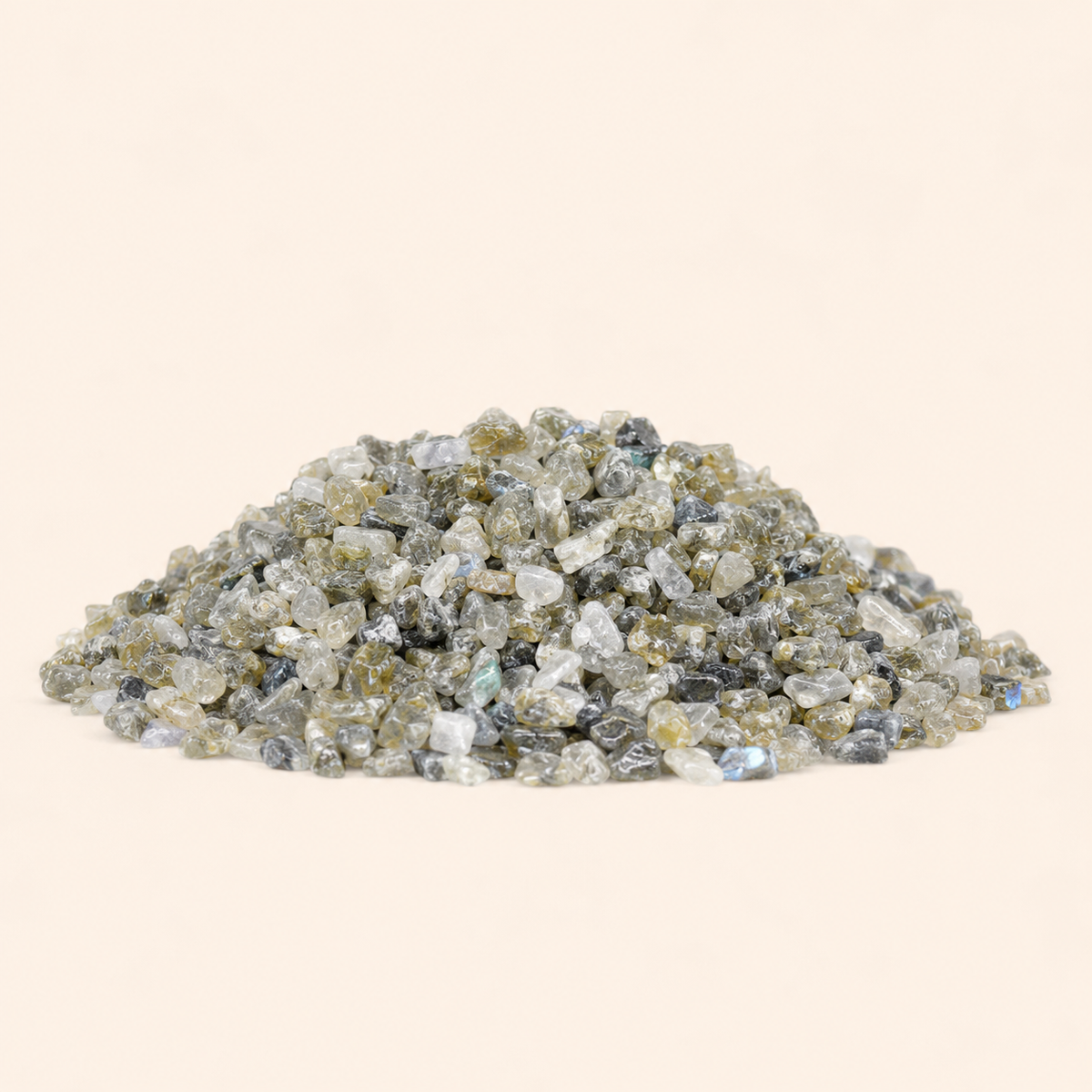 Raw Labradorite Crystal Chips.