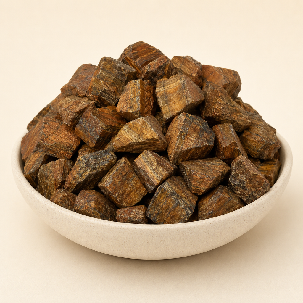 Tiger Eye Rough Rocks (Intuition and Prosperity)
