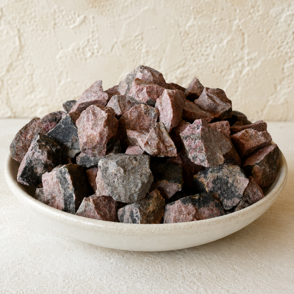Rhodonite Rough Rocks (Empathy and Generosity)