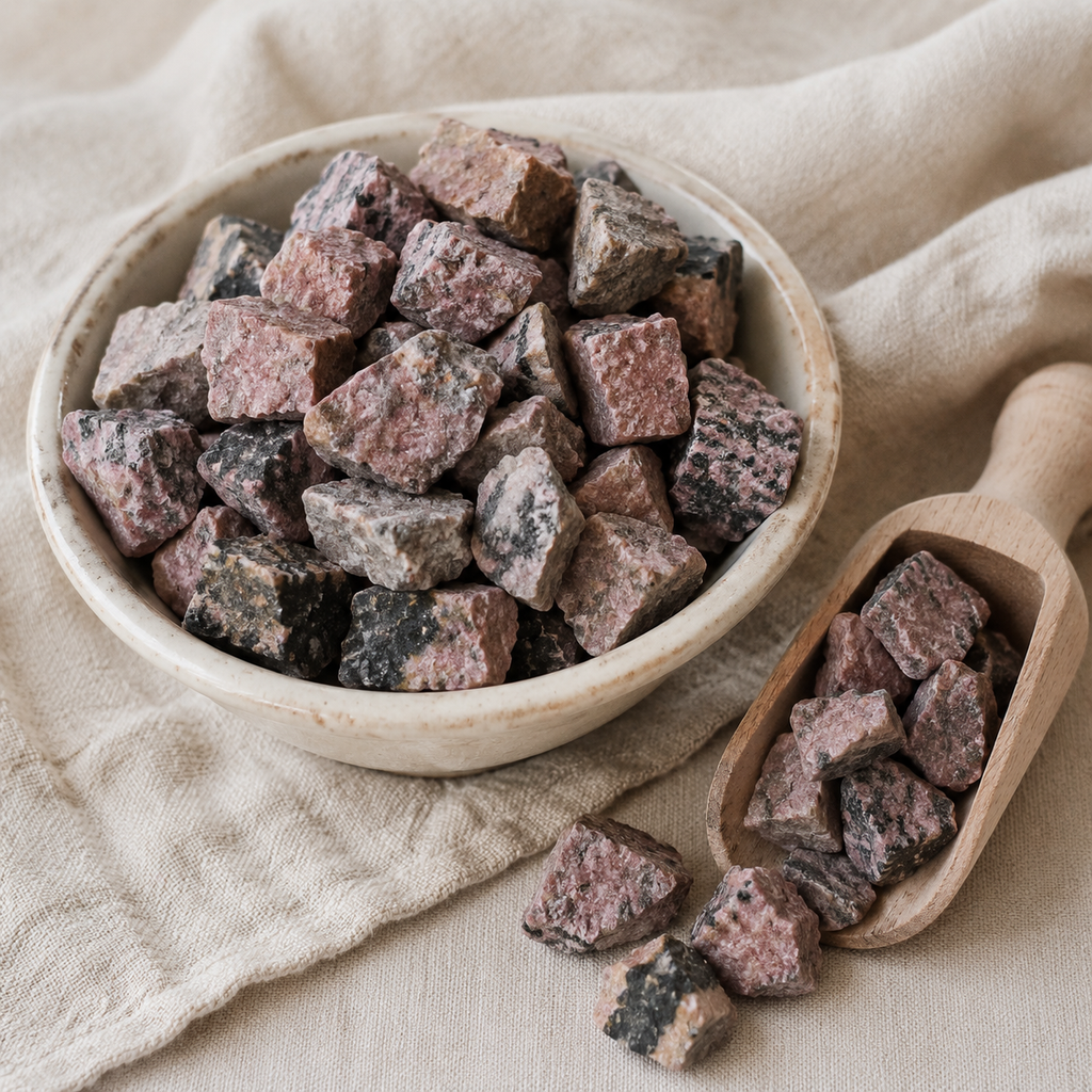 Rhodonite Rough Rocks (Empathy and Generosity)