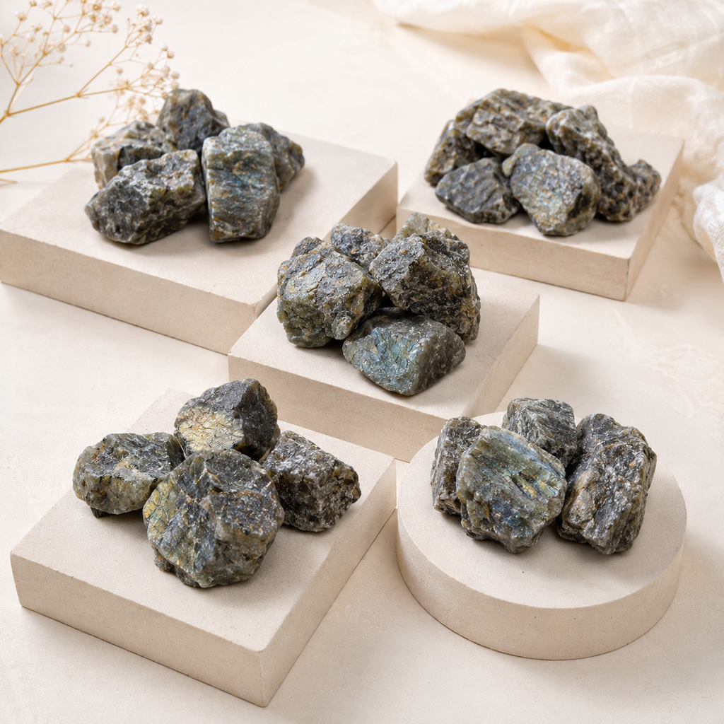 Labradorite Raw Stones (Meditate and Balance)