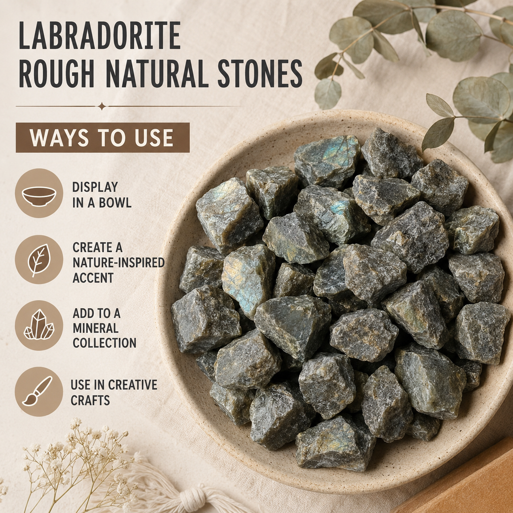 Labradorite Raw Stones (Meditate and Balance)