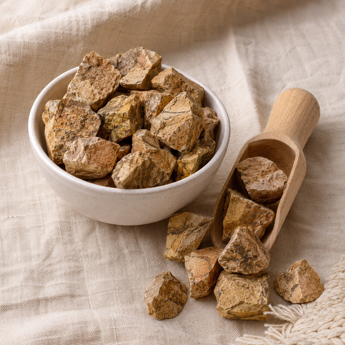 Picture Jasper Rough Stones, 1 inch Picture Jasper Raw Stone | Rough Chunks | Wiccan Center