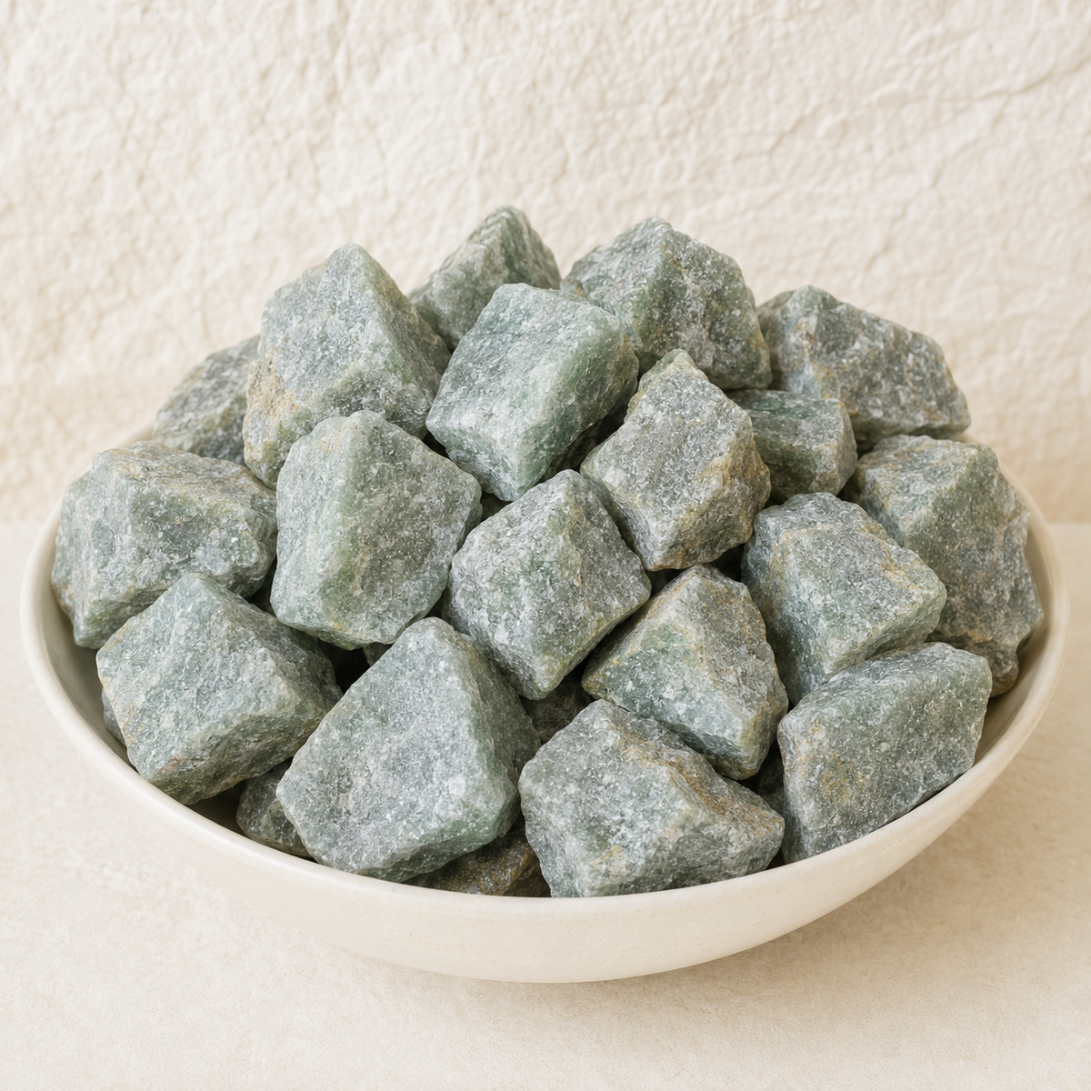 Green Aventurine Rough Rocks (Grounding and Stability)