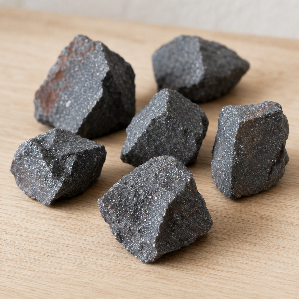 Hematite Rough Rocks (Focuses Energy and Emotions)