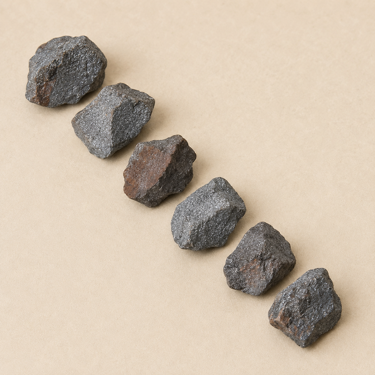 Hematite Rough Rocks (Focuses Energy and Emotions)