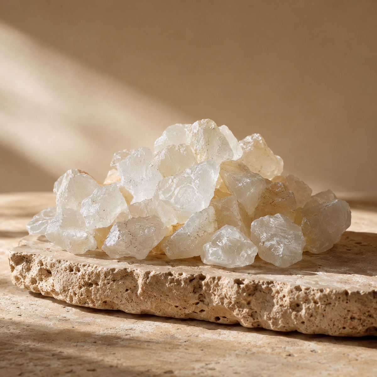 Crystal Quartz Rough Rocks (Balances Energy and Concentration)