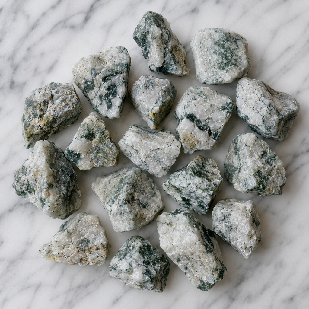 Tree Agate Rough Rocks (Trust and Self-Discipline) | Rough Chunks | Wiccan Center