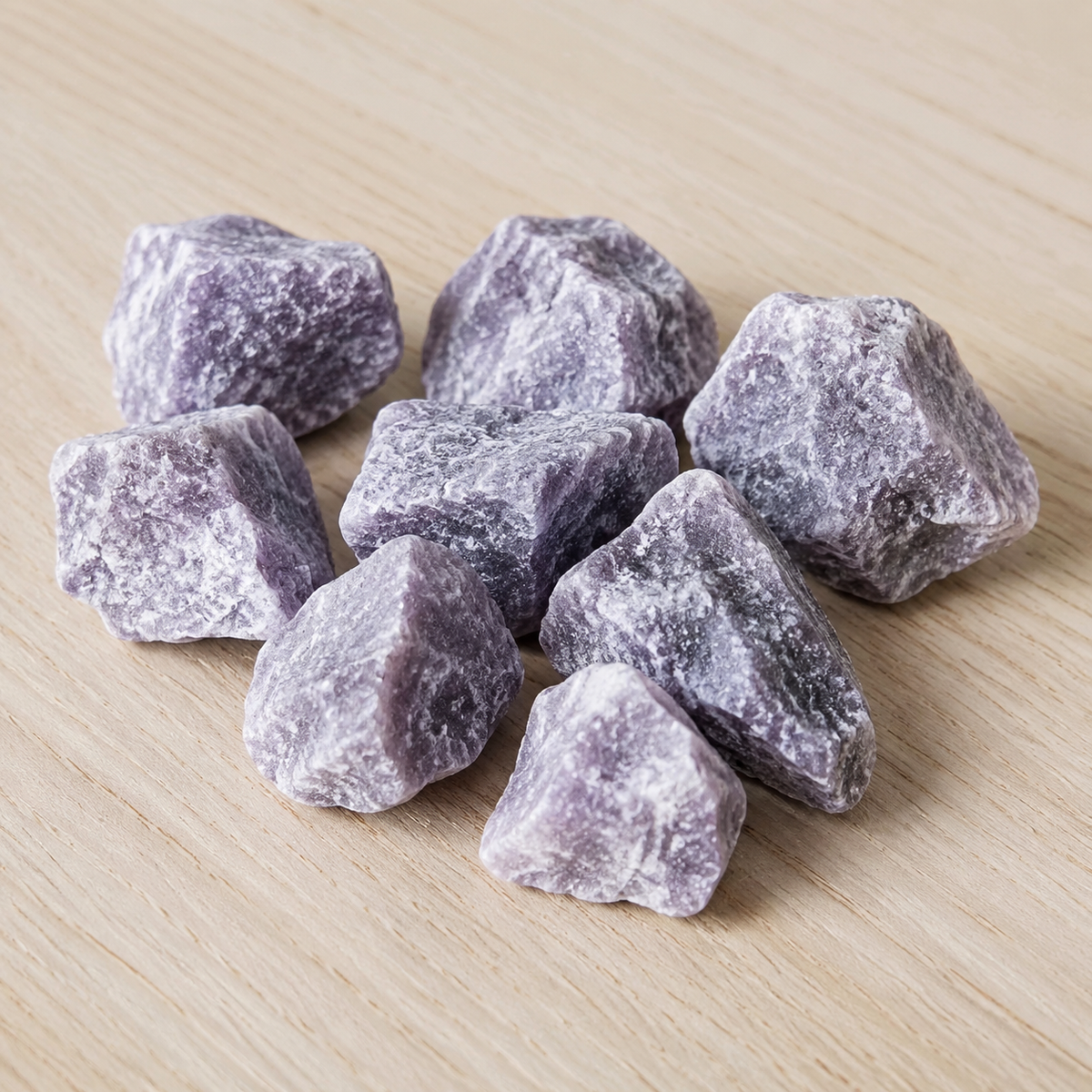 Lepidolite Rough Rocks (Emotional Balance and Inner Peace)