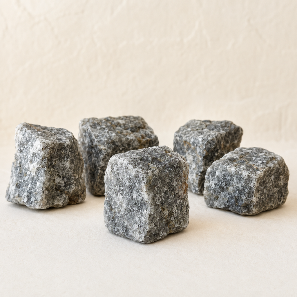 Black Rutile Rough Rocks (Promotes Strength and Growth)