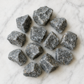 Black Rutile Rough Rocks (Promotes Strength and Growth)