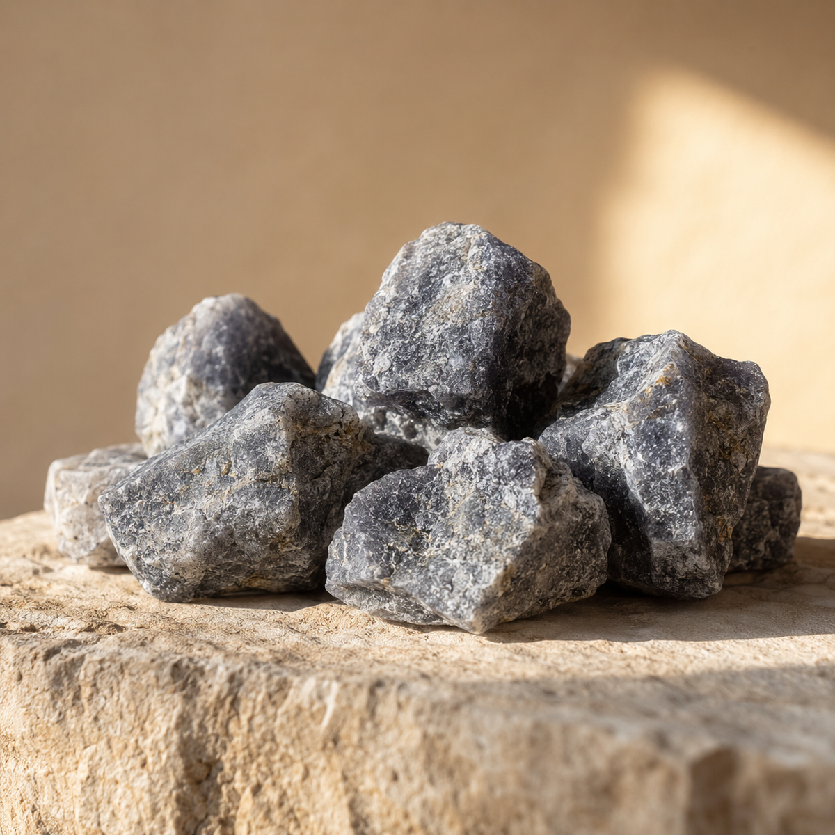Iolite Rough Rocks(Cleansing and Communication With Higher Realms)