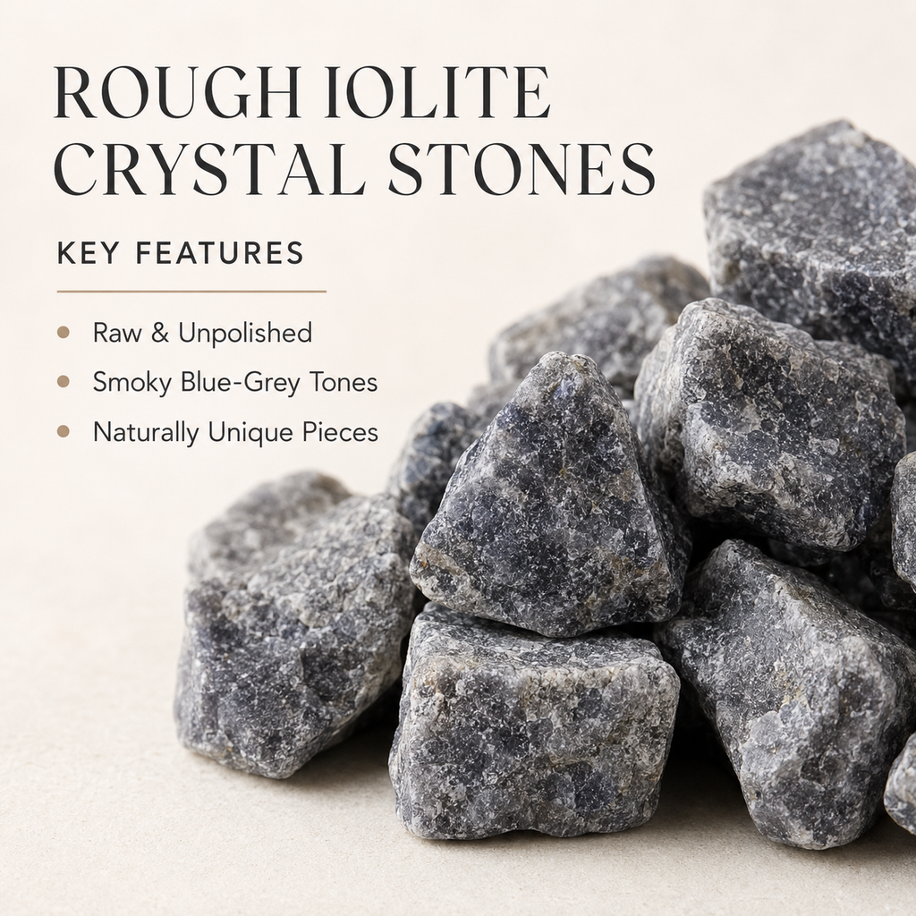 Iolite Rough Rocks(Cleansing and Communication With Higher Realms)