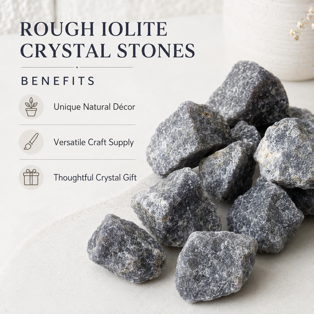 Iolite Rough Rocks(Cleansing and Communication With Higher Realms)