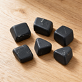 Black Shungite Tumbled Crystals (Elimination Toxins and Clarity ) | Tumbled Stones & Chips | Wiccan Center