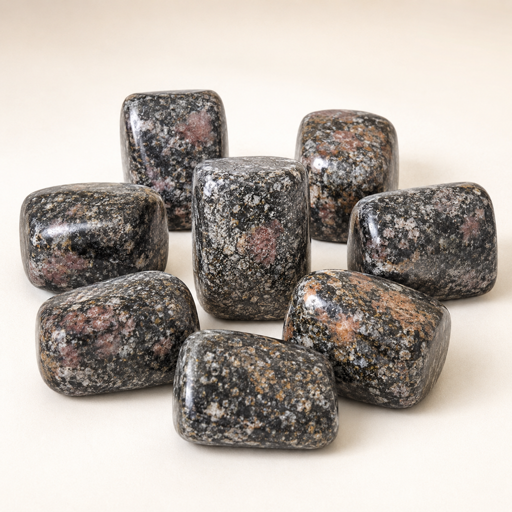 Spinelle Matrix Tumbled Crystals(Physical Strength and Promotes Longevity)