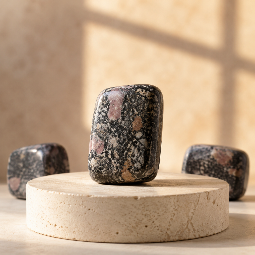 Spinelle Matrix Tumbled Crystals(Physical Strength and Promotes Longevity)