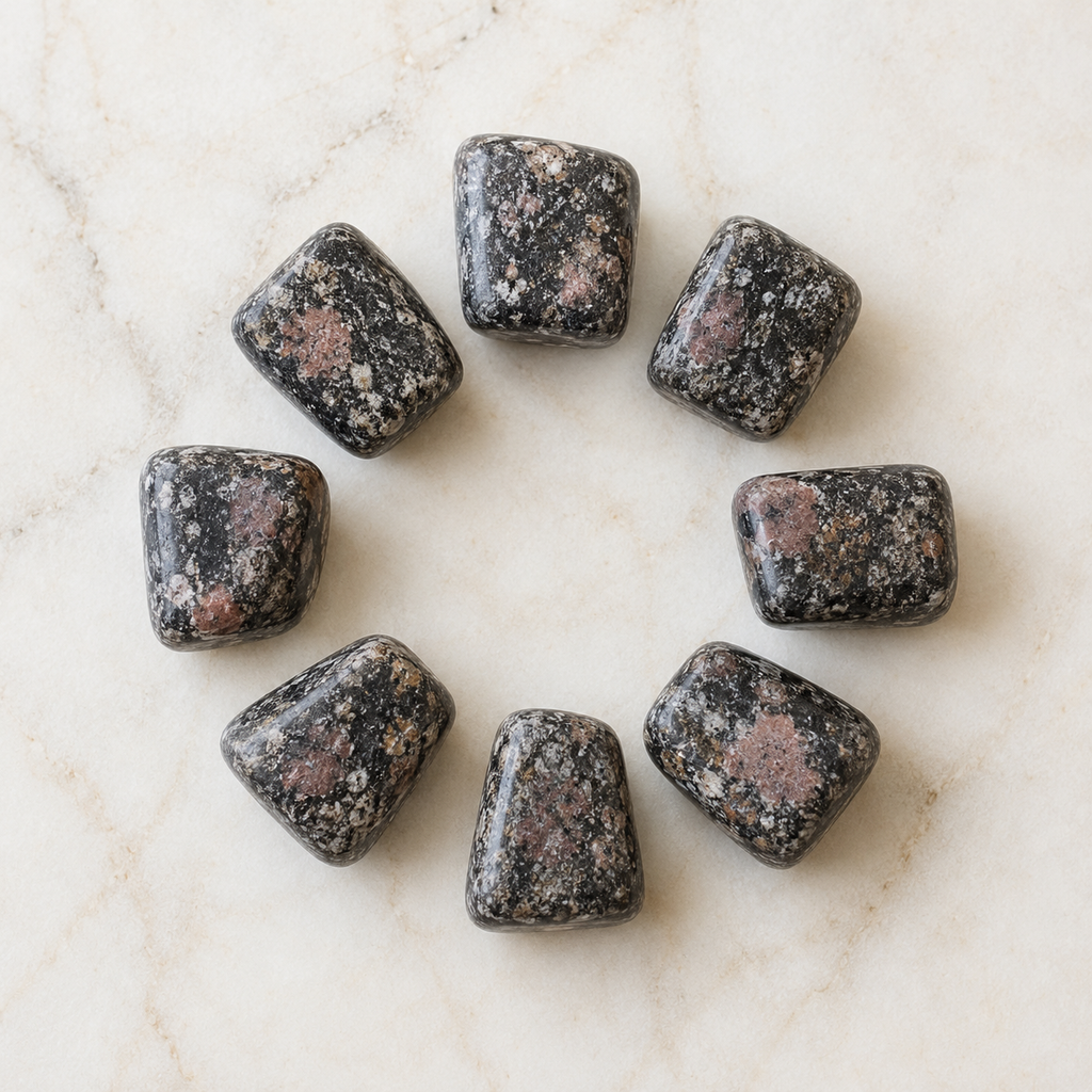 Spinelle Matrix Tumbled Crystals(Physical Strength and Promotes Longevity)