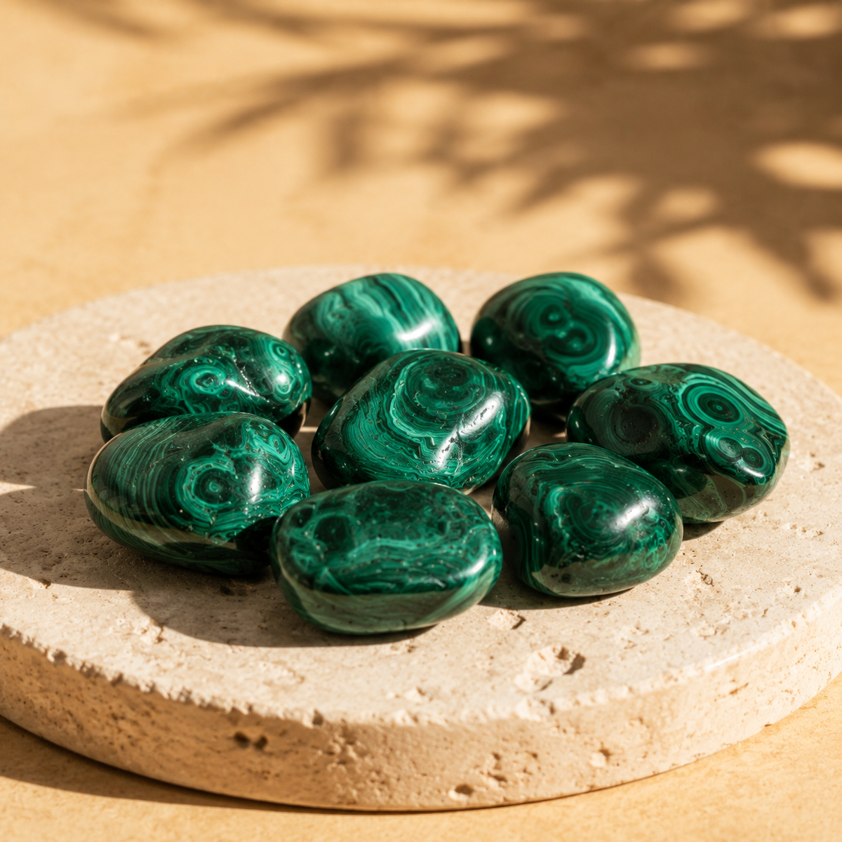 Malachite Tumbled Crystals (Leadership and Travel) | | Wiccan Center