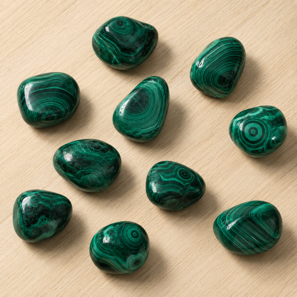 Malachite Tumbled Crystals (Leadership and Travel) | | Wiccan Center