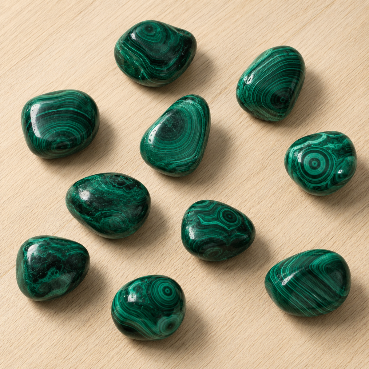 Malachite Tumbled Crystals (Leadership and Travel) | | Wiccan Center