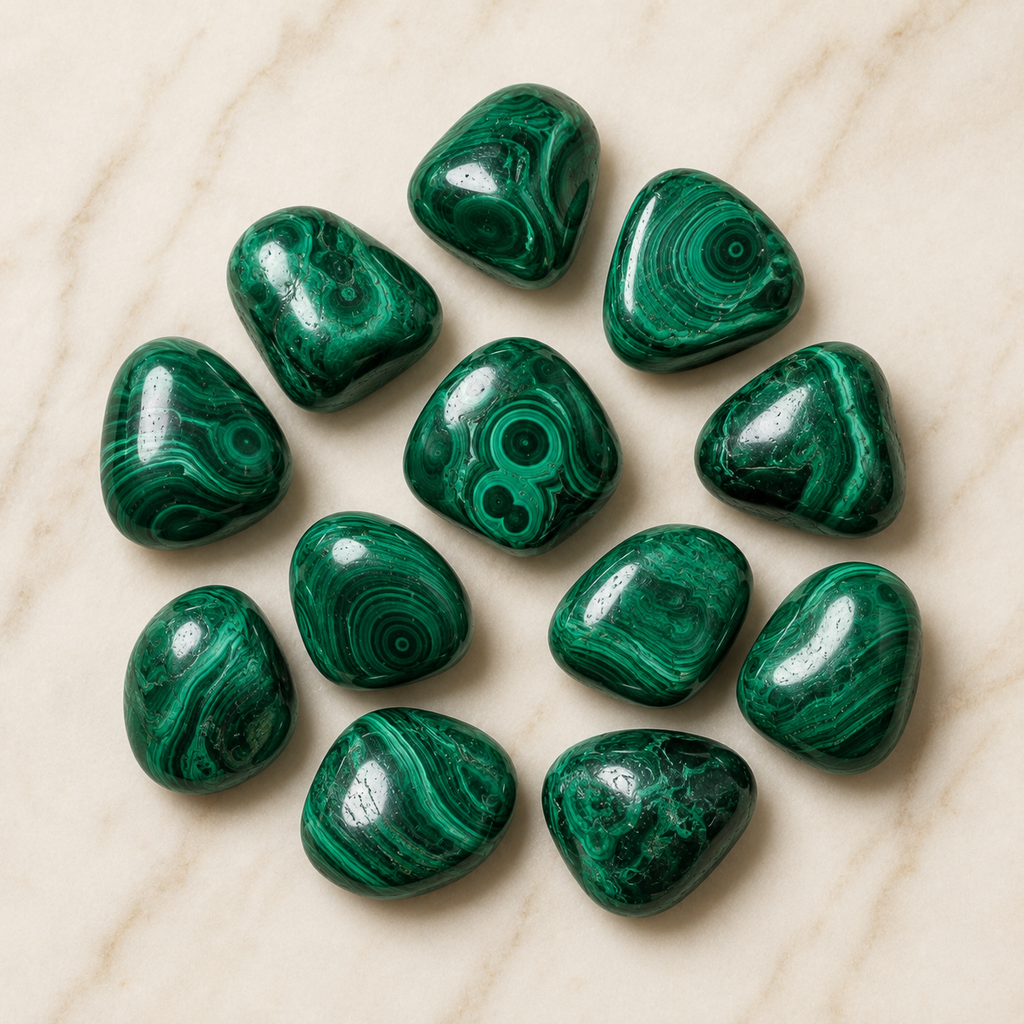 Malachite Tumbled Crystals (Leadership and Travel) | | Wiccan Center