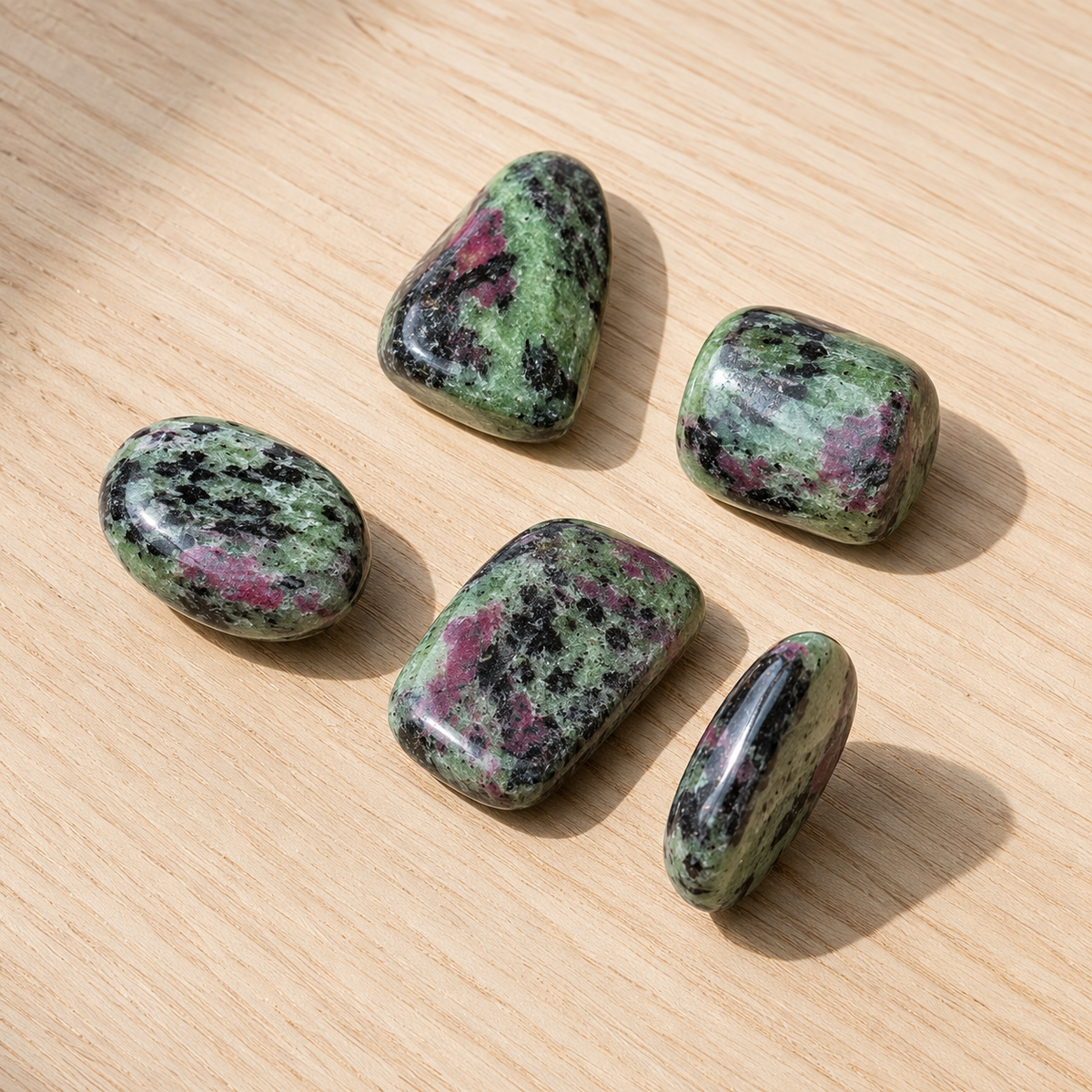 Ruby Zosite Tumbled Crystals(Confidence and Courage )