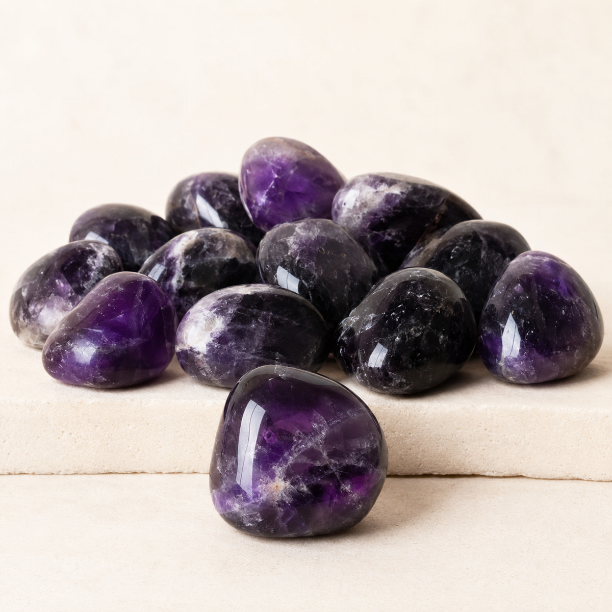Amethyst Tumbled Crystals (Trust and Grace) | Tumbled Stones & Chips | Wiccan Center