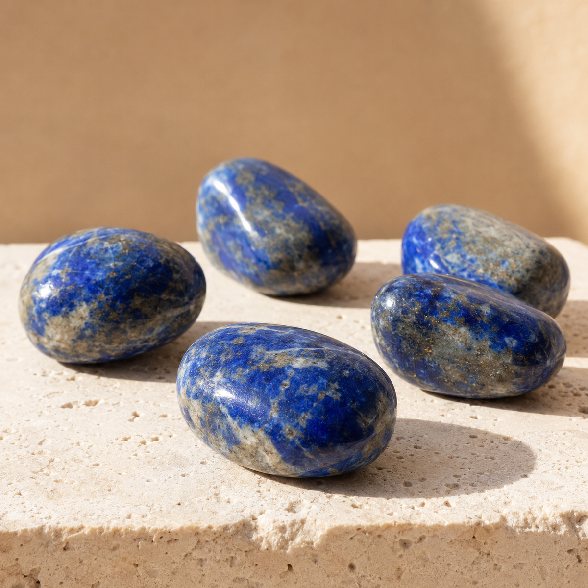 Lapis Lazuli Tumbled Crystals (Expansion and Insight)