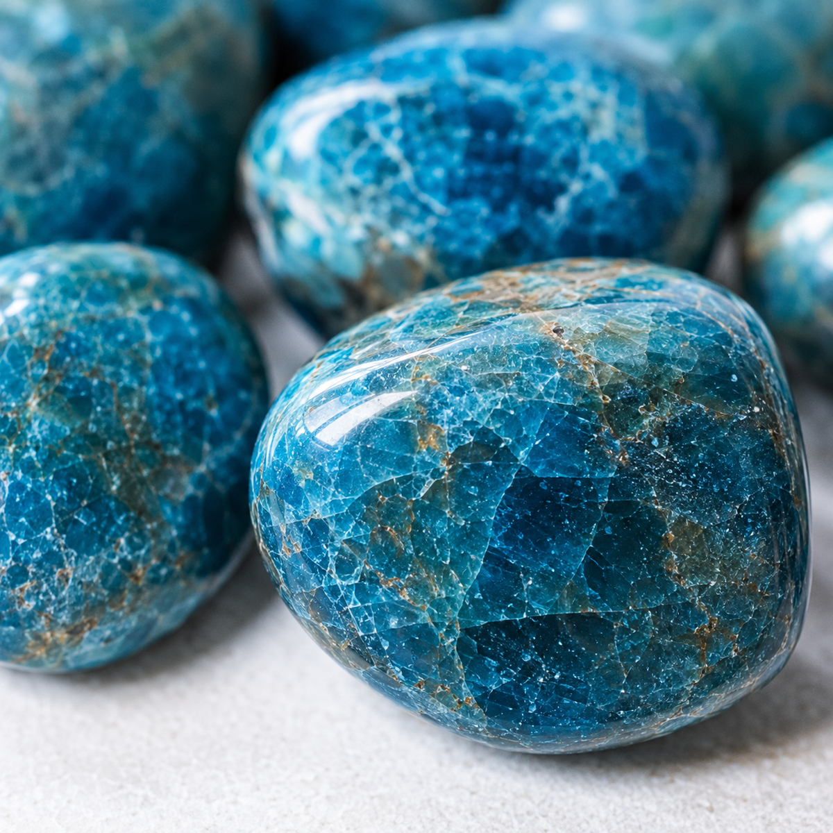 Apatite Tumbled Crystals (Psychic Abilities and Strength)