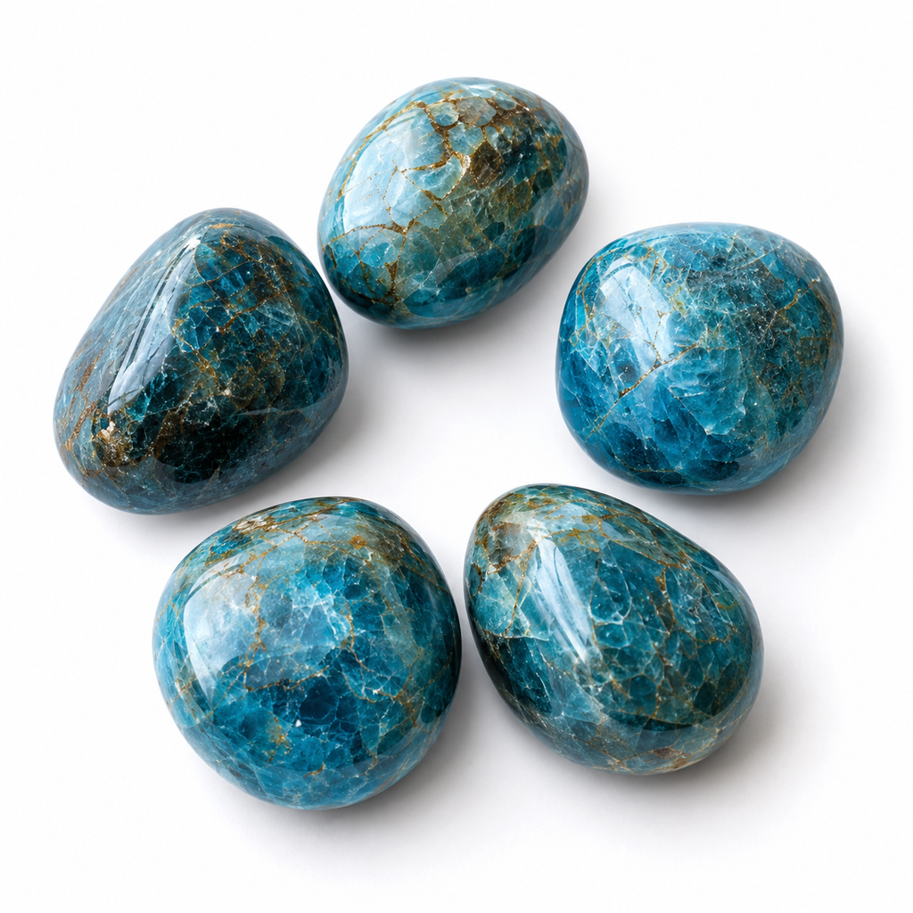 Apatite Tumbled Crystals (Psychic Abilities and Strength)