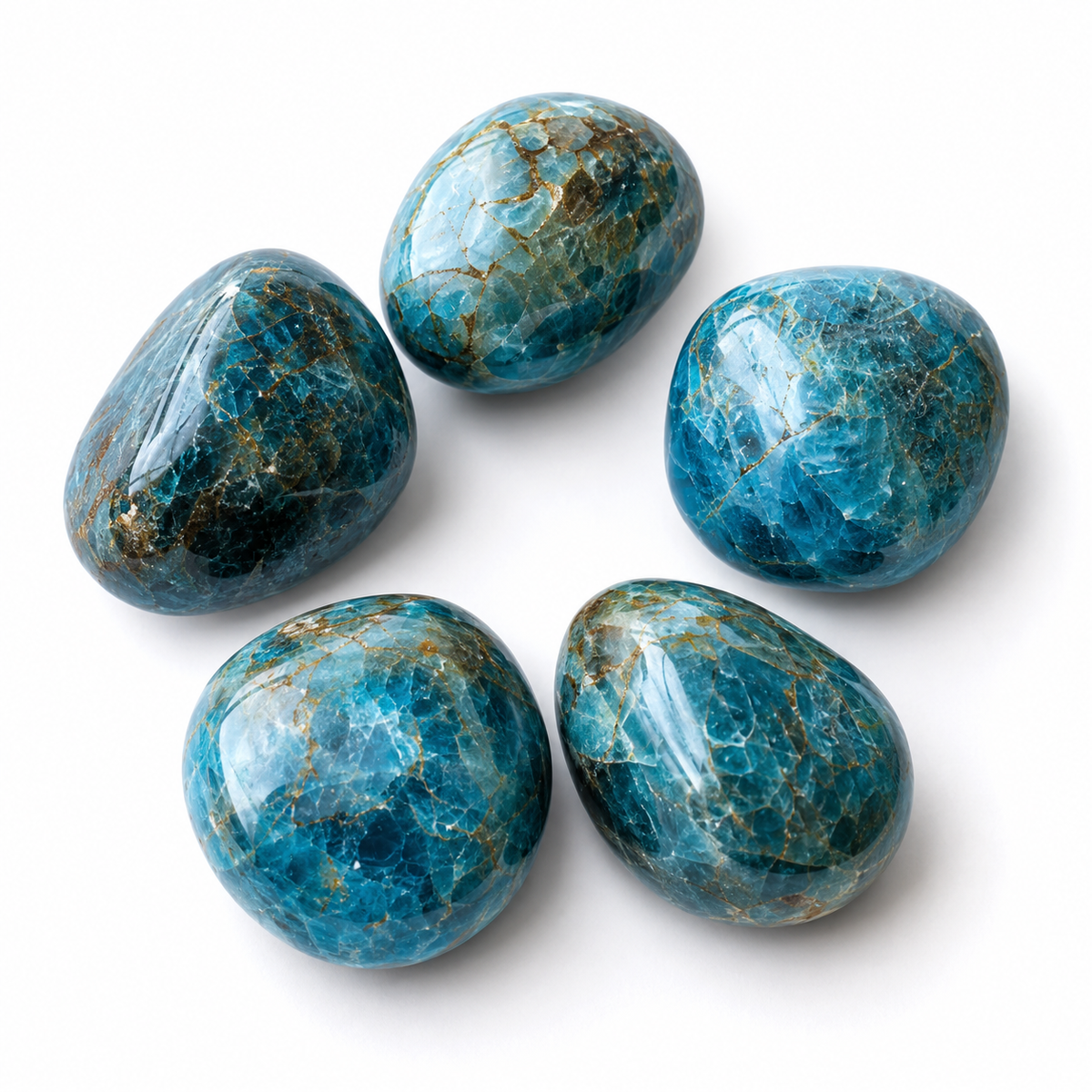 Apatite Tumbled Crystals (Psychic Abilities and Strength)
