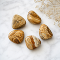 Picture Jasper Tumbled Crystals (Harmony and Visualization)