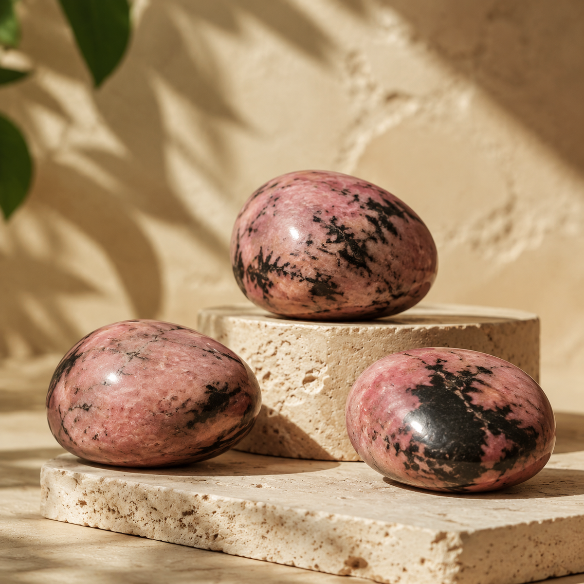Rhodonite Tumbled Crystals (Spirit and Wisdom)