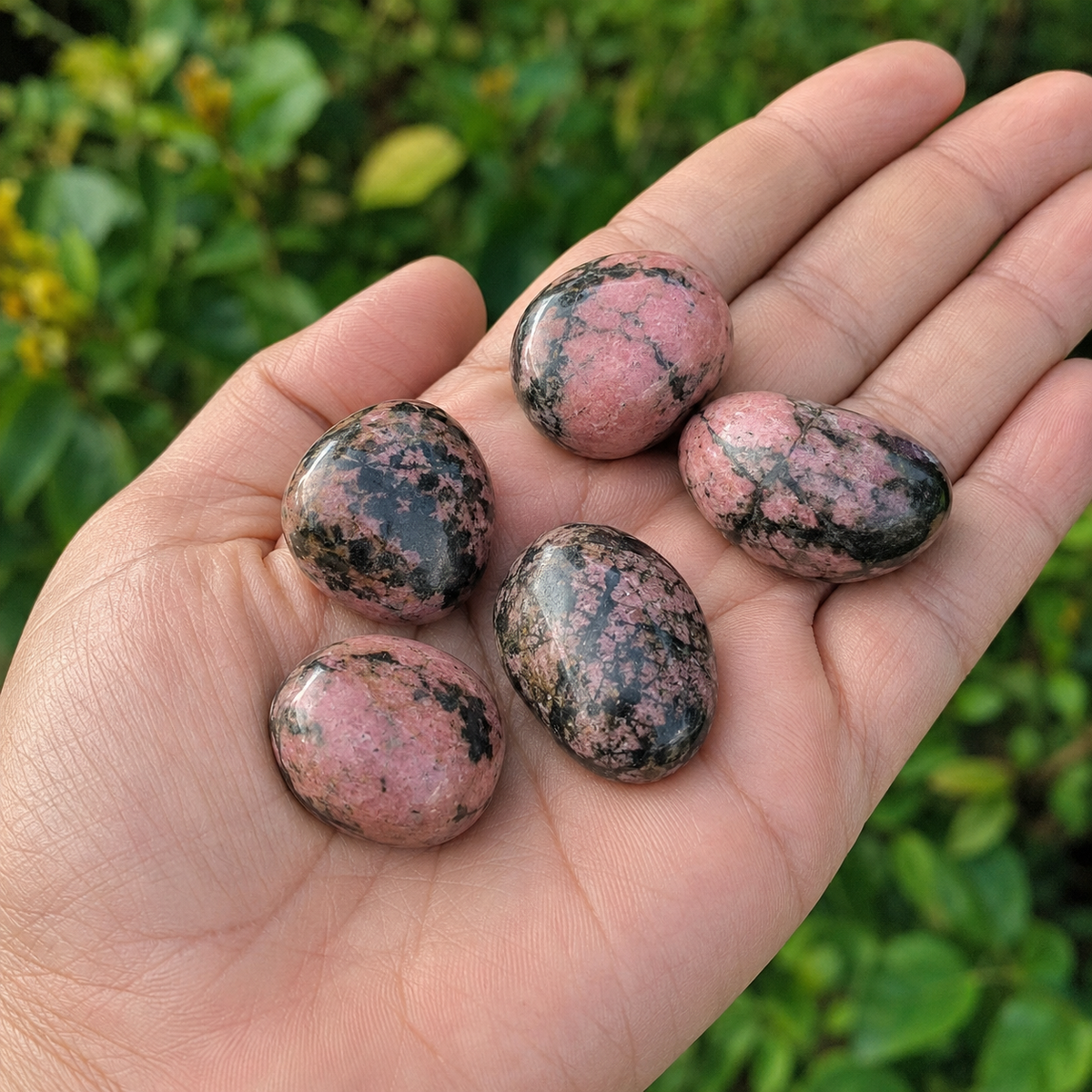 Rhodonite Tumbled Crystals (Spirit and Wisdom)