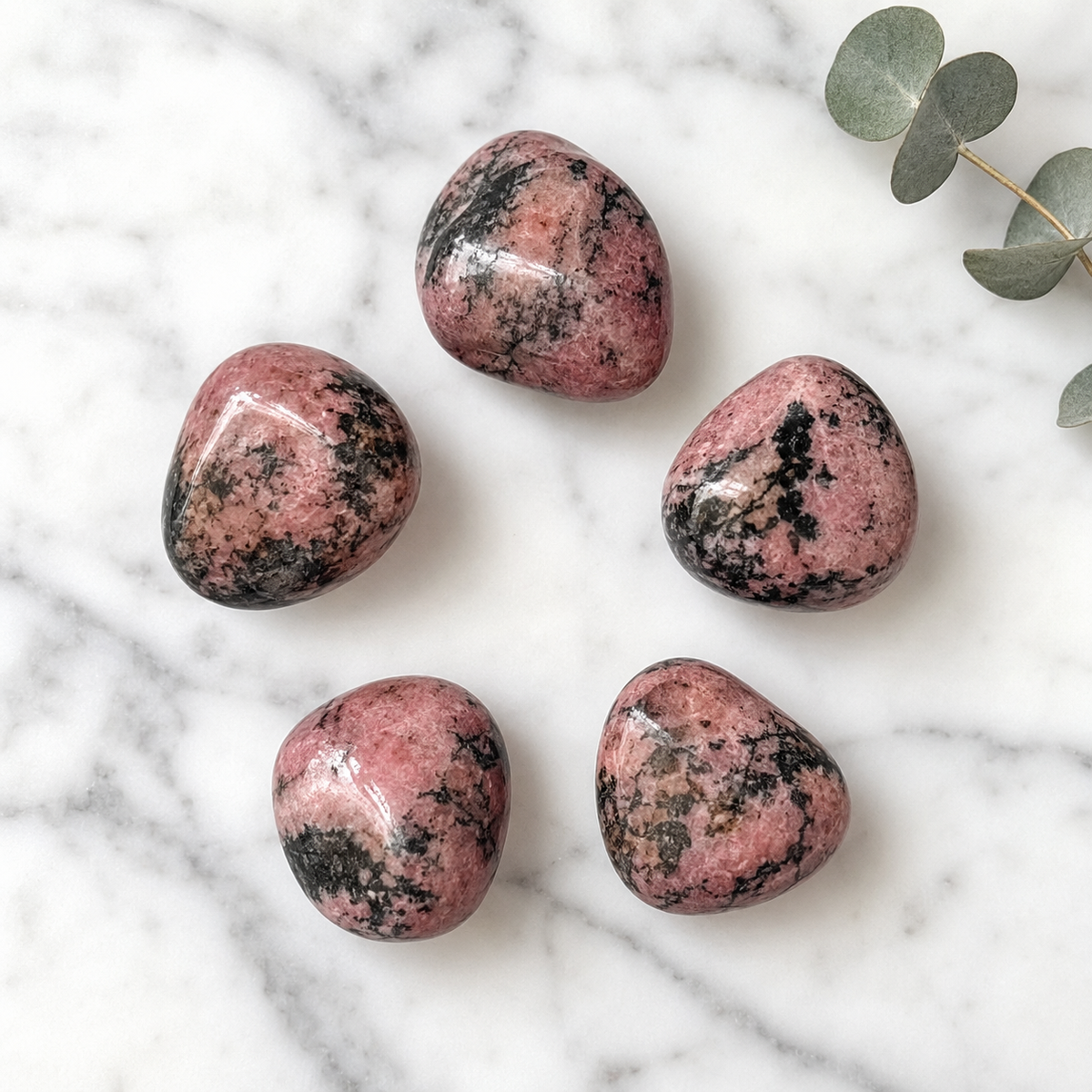 Rhodonite Tumbled Crystals (Spirit and Wisdom)