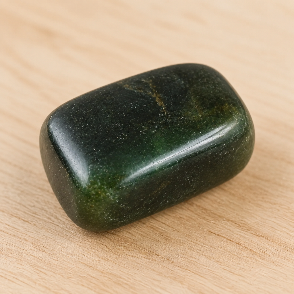Green Jade Tumbled Crystals (Wisdom and Balance)