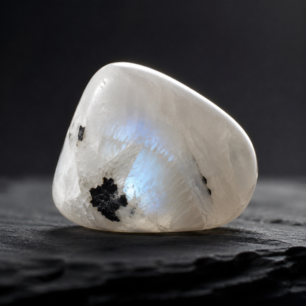 Rainbow Moonstone Tumbled Crystals For Psychic Abilities and Angelic Communication